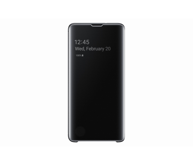 Samsung Clear View Cover do Galaxy S10 czarny - 478342 - zdjęcie 4